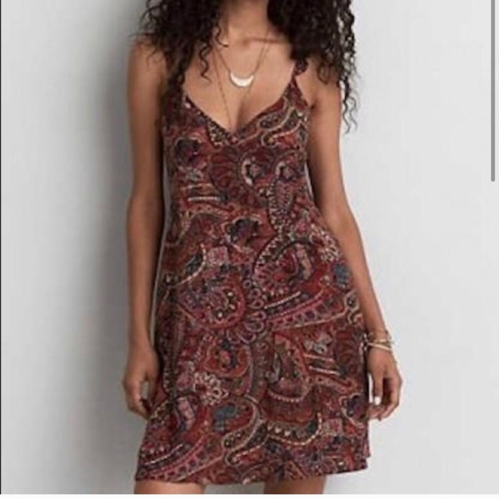 American Eagle bohemian style sun dress